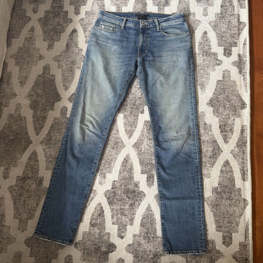 Vince Jeans Womens 31 Blue Light Wash DM/02 Slim Fit Straight Leg Denim USA